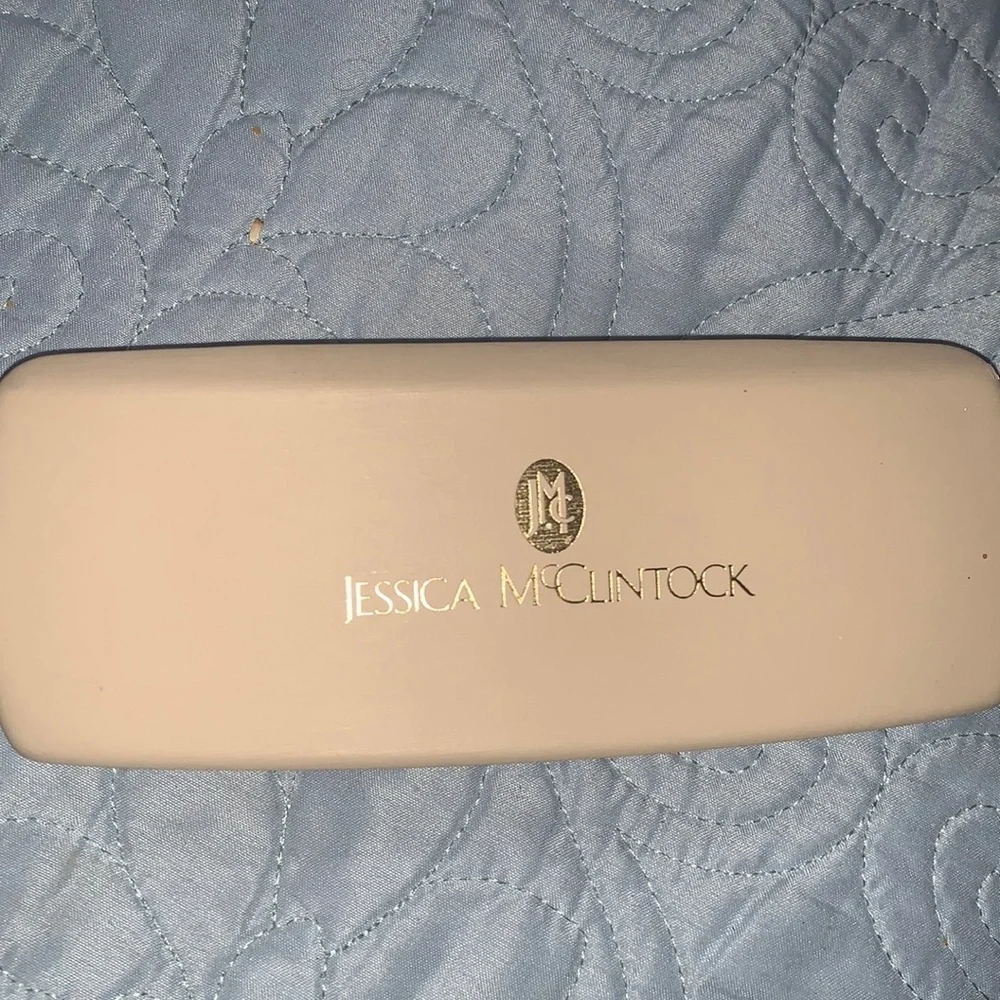 Jessica McClintock JMC Eyeglass Frame only Wine Color - Picture 2 of 13